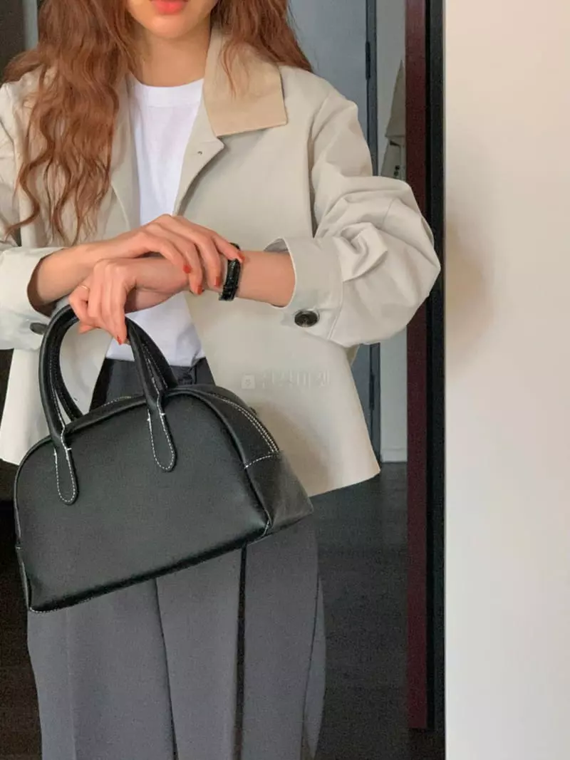 February - Korean Women Fashion - #momslook - Short Field Jacket - 8