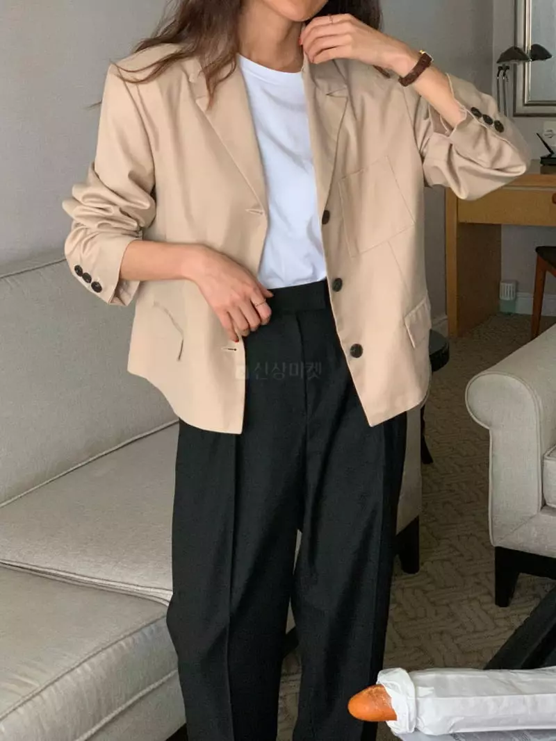 February - Korean Women Fashion - #pursuepretty - Swing Jacket