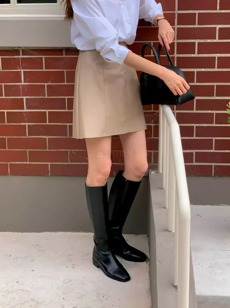 February - Korean Women Fashion - #shopsmall - Jelly Skirt - 6