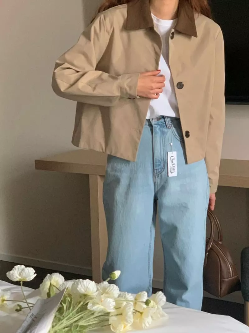 February - Korean Women Fashion - #womensfashion - Short Field Jacket - 7