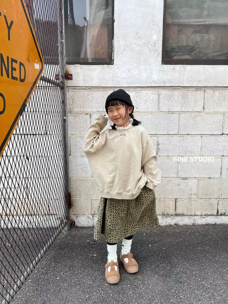 Fine Studio - Korean Children Fashion - #Kfashion4kids - Frill Sweatshirt - 2