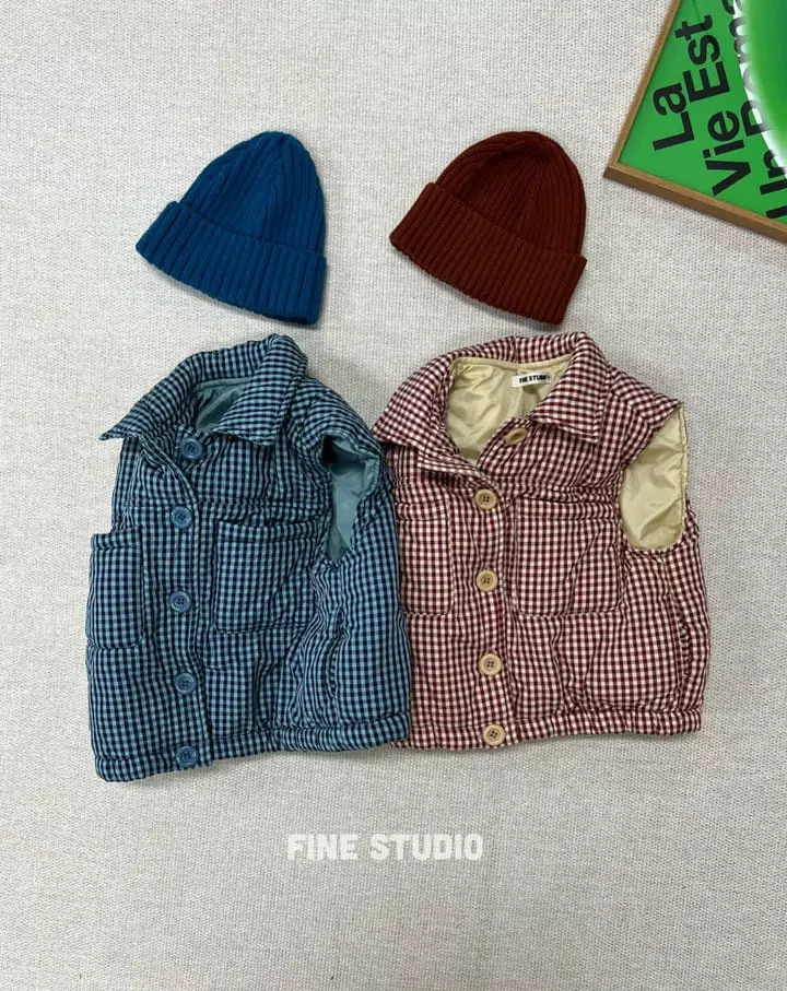 Fine Studio - Korean Children Fashion - #Kfashion4kids - Enffy Padding Vest