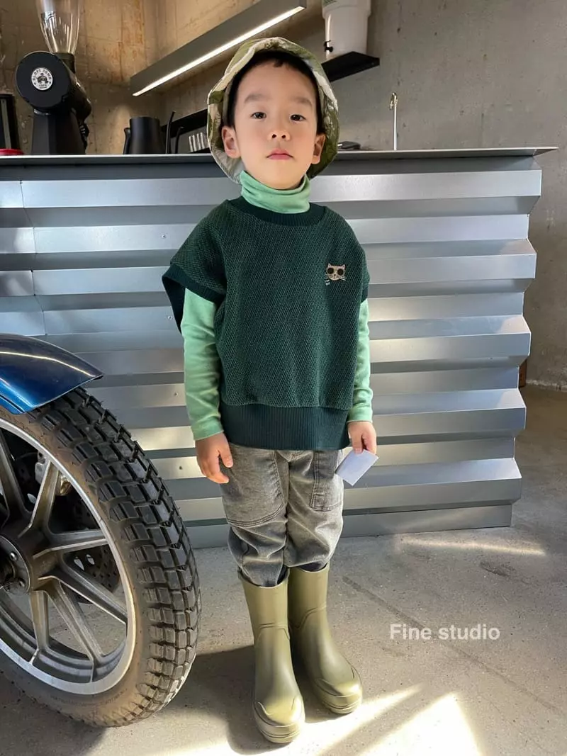 Fine Studio - Korean Children Fashion - #prettylittlegirls - Pigment Pocket Span Pants - 4