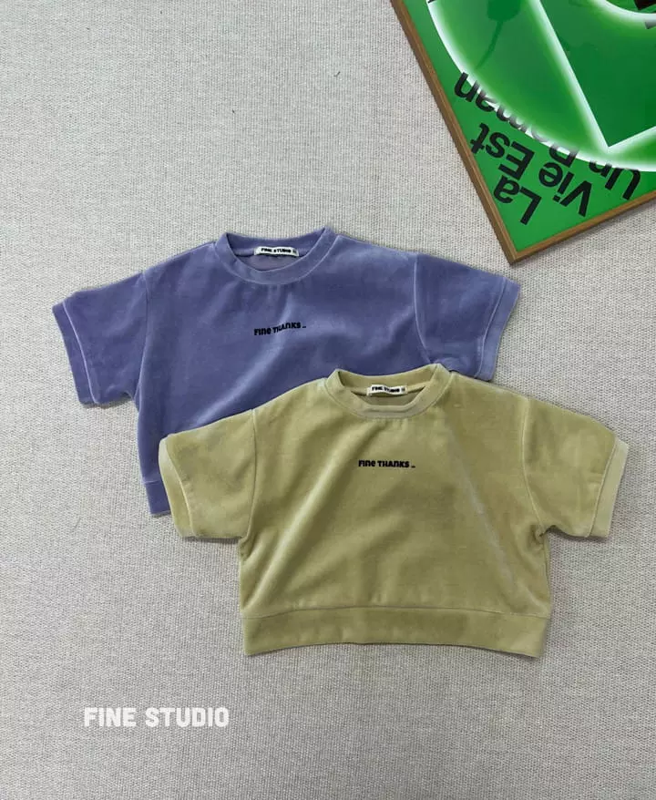 Fine Studio - Korean Children Fashion - #childofig - Velu Half Sweatshirt
