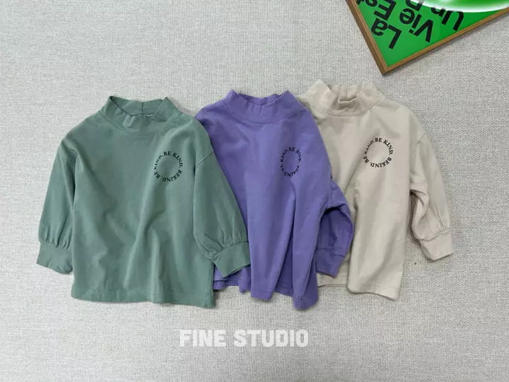 Fine Studio - Korean Children Fashion - #childrensboutique - Weekly Half Turtleneck
