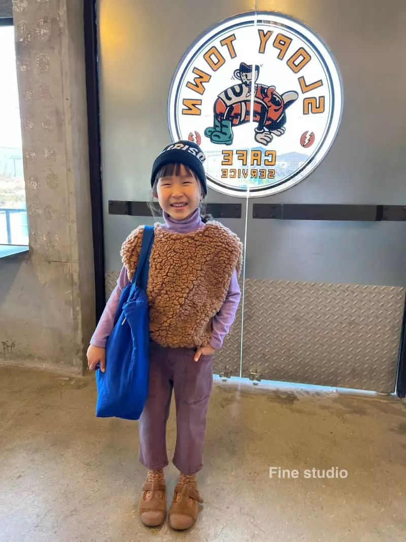 Fine Studio - Korean Children Fashion - #discoveringself - Pigment Pocket Span Pants - 8