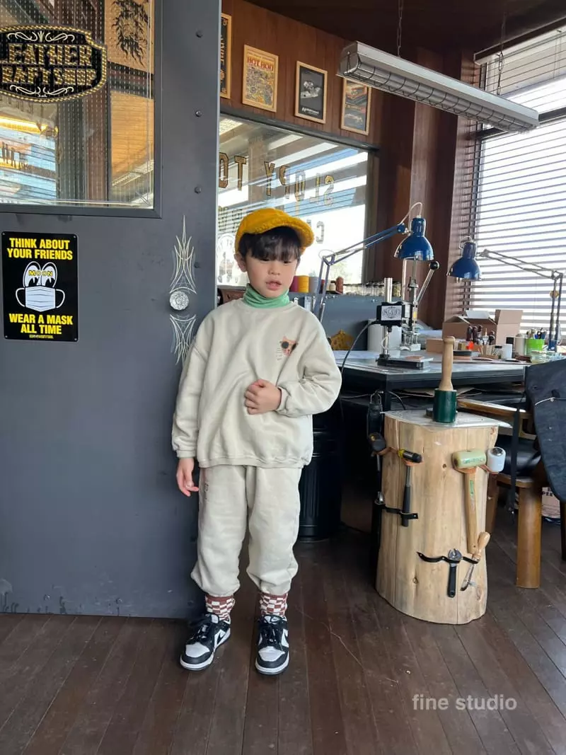Fine Studio - Korean Children Fashion - #kidsshorts - Person Trainning Set - 11