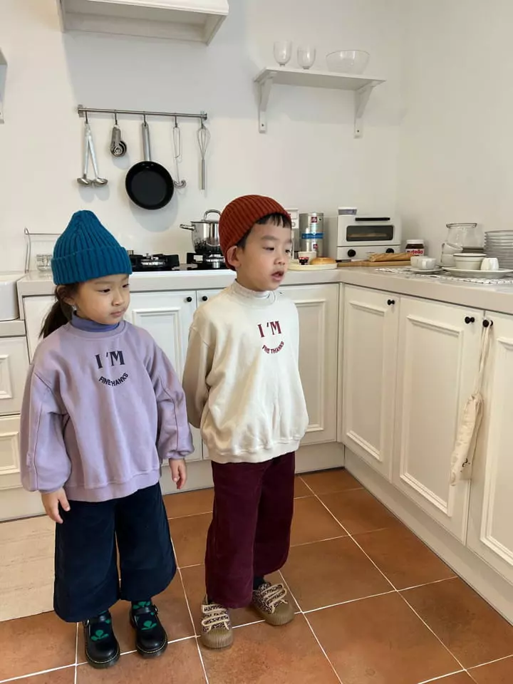 Fine Studio - Korean Children Fashion - #kidsshorts - Rib Pants - 3