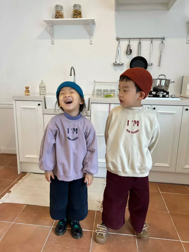 Fine Studio - Korean Children Fashion - #kidsshorts - Rib Pants - 4