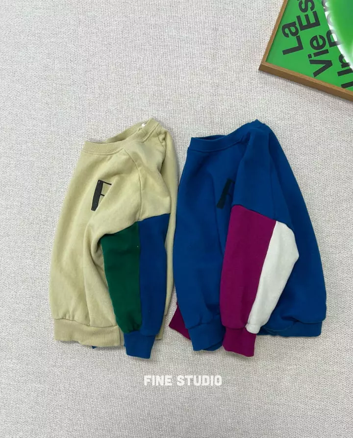 Fine Studio - Korean Children Fashion - #kidsstore - F Sweatshirt