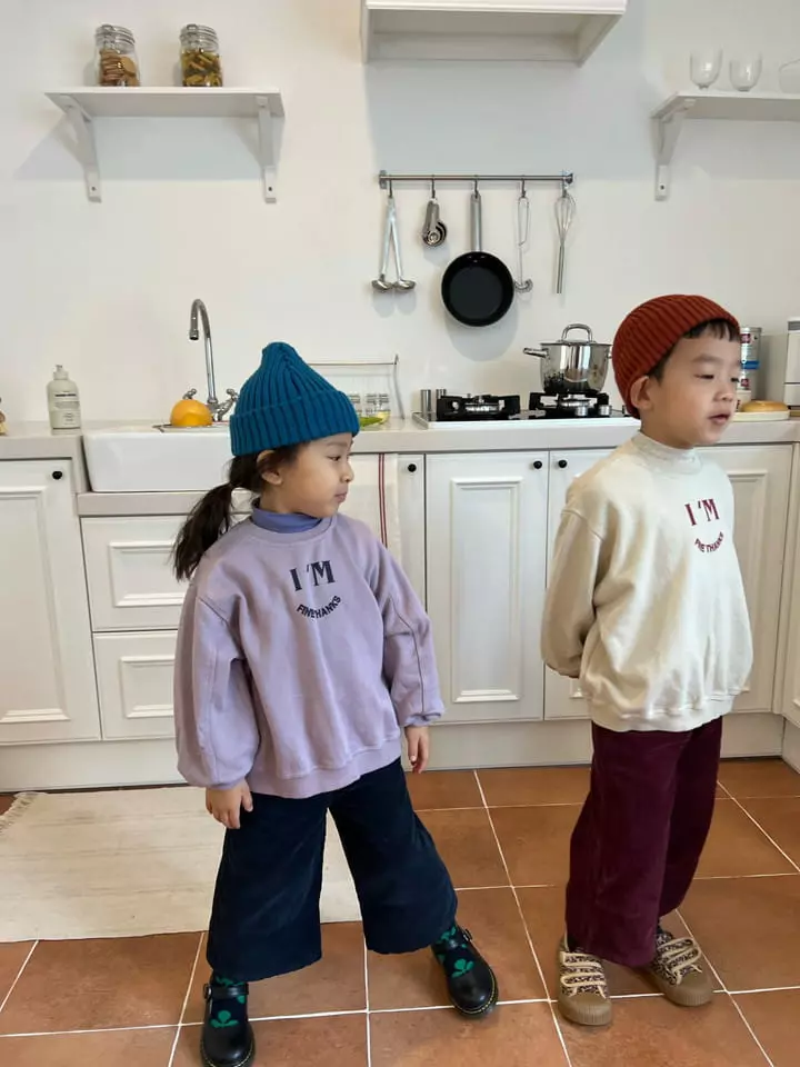 Fine Studio - Korean Children Fashion - #kidzfashiontrend - Rib Pants - 5