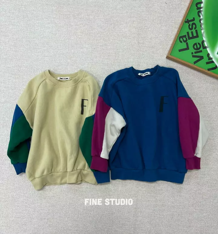 Fine Studio - Korean Children Fashion - #kidzfashiontrend - F Sweatshirt - 2