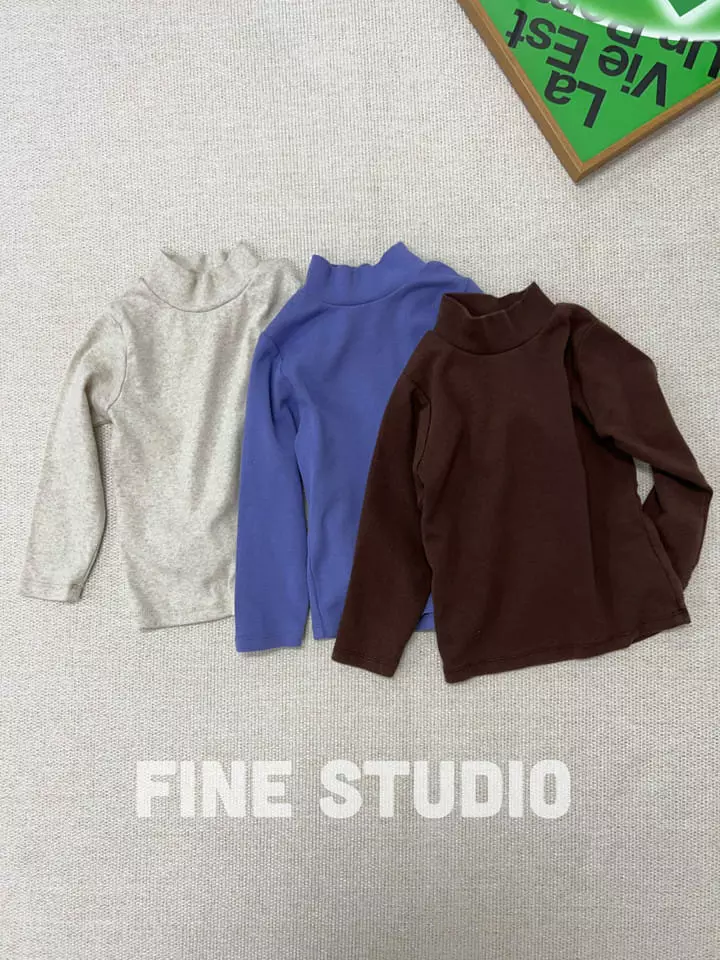 Fine Studio - Korean Children Fashion - #kidzfashiontrend - Beyond Turtleneck Tee