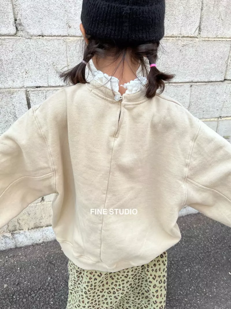 Fine Studio - Korean Children Fashion - #littlefashionista - Frill Sweatshirt - 3