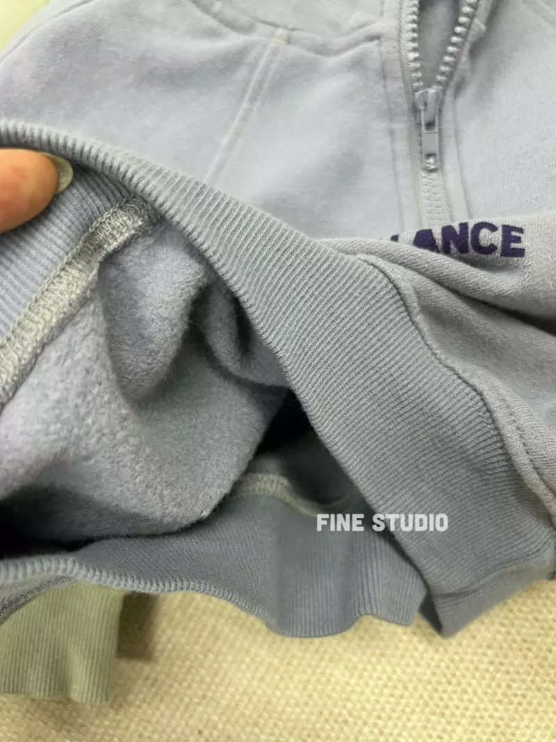 Fine Studio - Korean Children Fashion - #littlefashionista - Collar Sweatshirt - 4