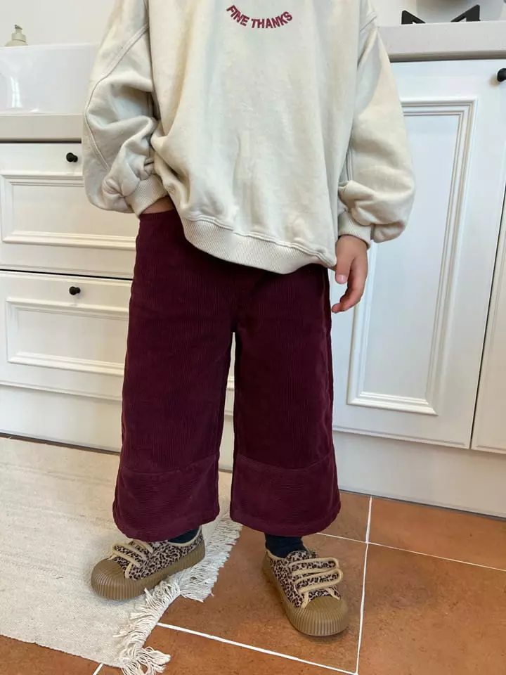 Fine Studio - Korean Children Fashion - #magicofchildhood - Rib Pants - 8