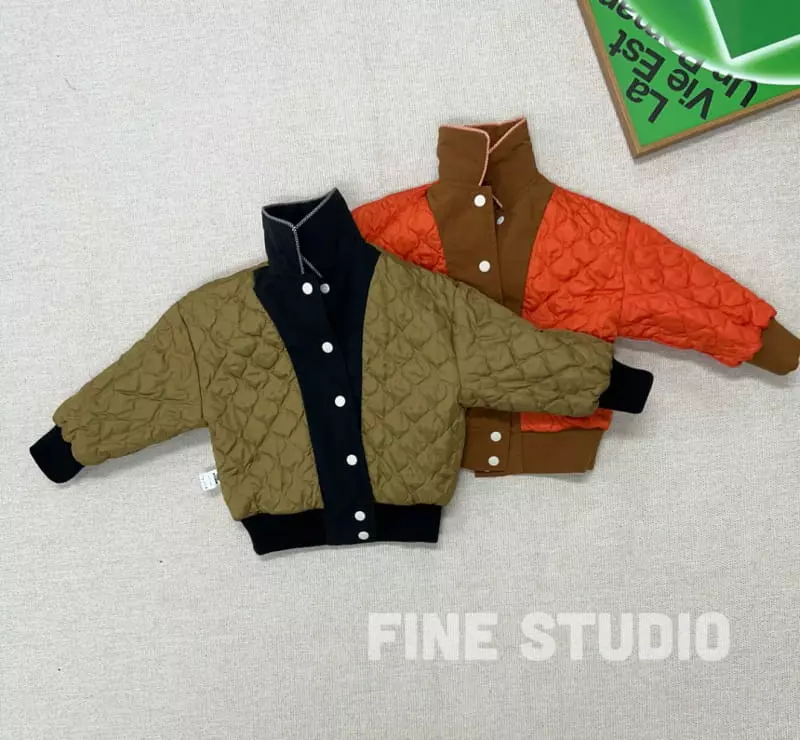 Fine Studio - Korean Children Fashion - #minifashionista - Sleeve Baseball Jacket - 8