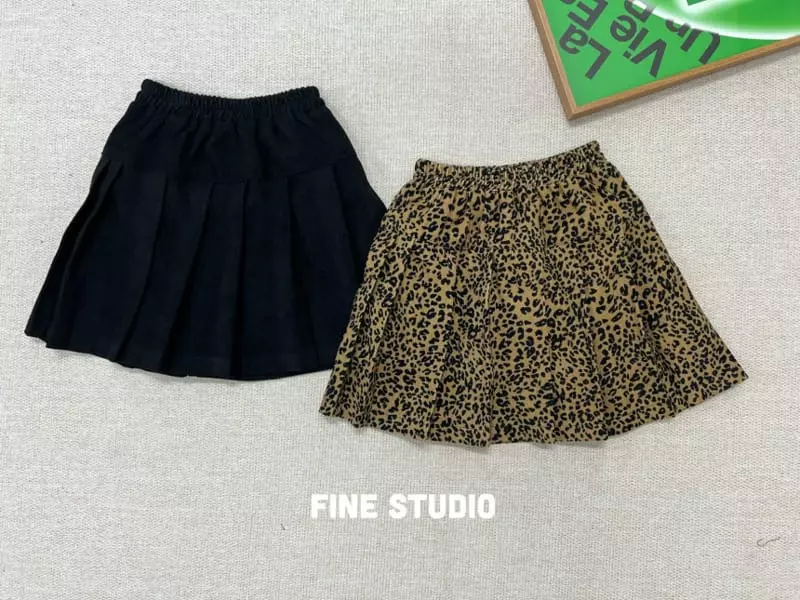 Fine Studio - Korean Children Fashion - #minifashionista - Jane Pleats Skirt - 6