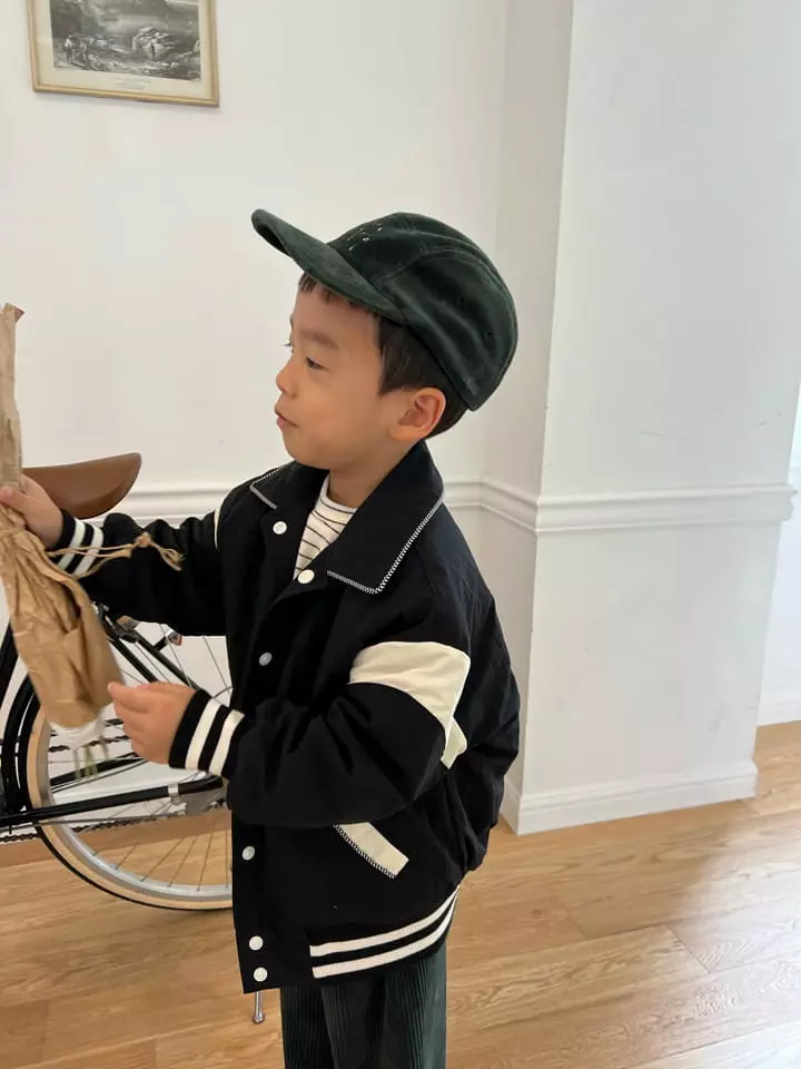Fine Studio - Korean Children Fashion - #minifashionista - Velou Number Cap - 10