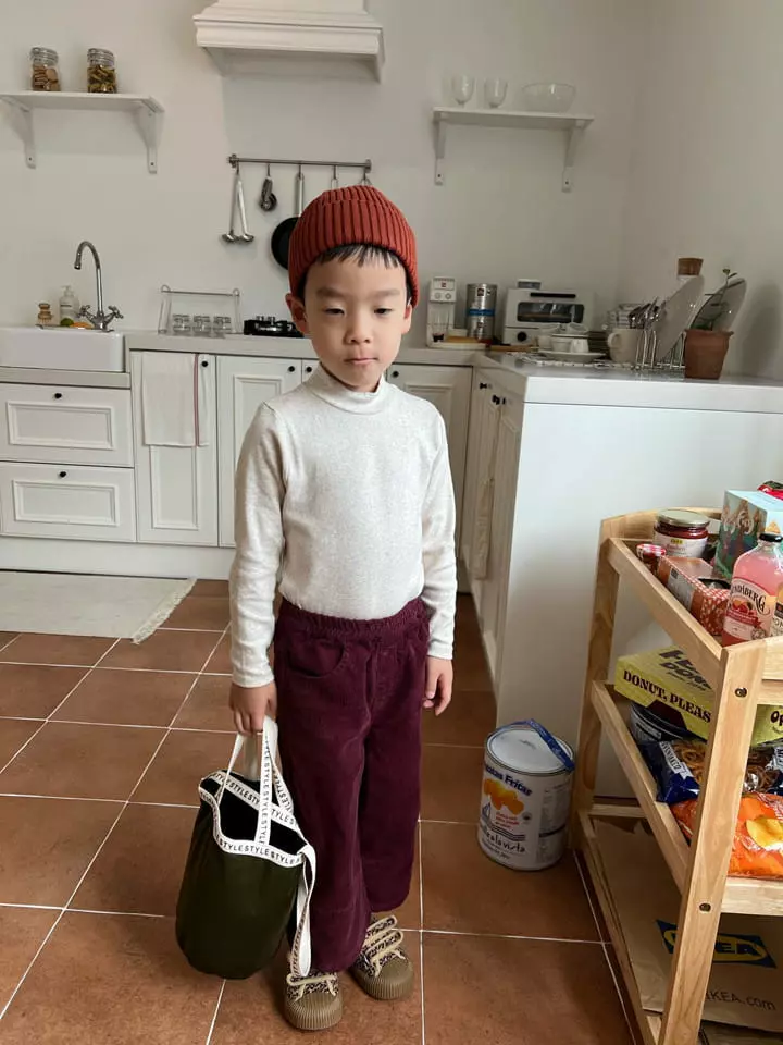 Fine Studio - Korean Children Fashion - #minifashionista - Beyond Turtleneck Tee - 5