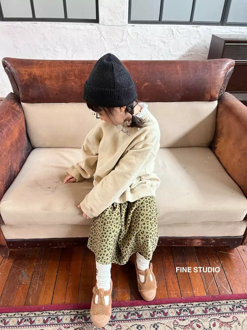 Fine Studio - Korean Children Fashion - #prettylittlegirls - Frill Sweatshirt - 6