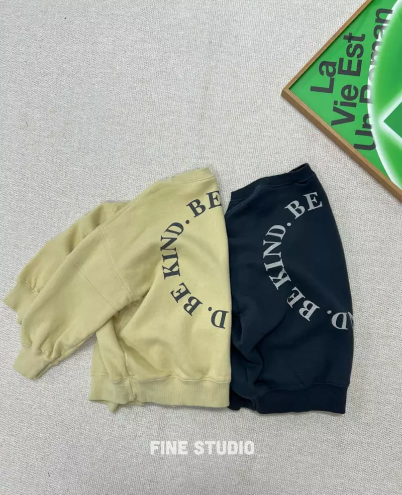 Fine Studio - Korean Children Fashion - #prettylittlegirls - Kind Sweatshirt - 5
