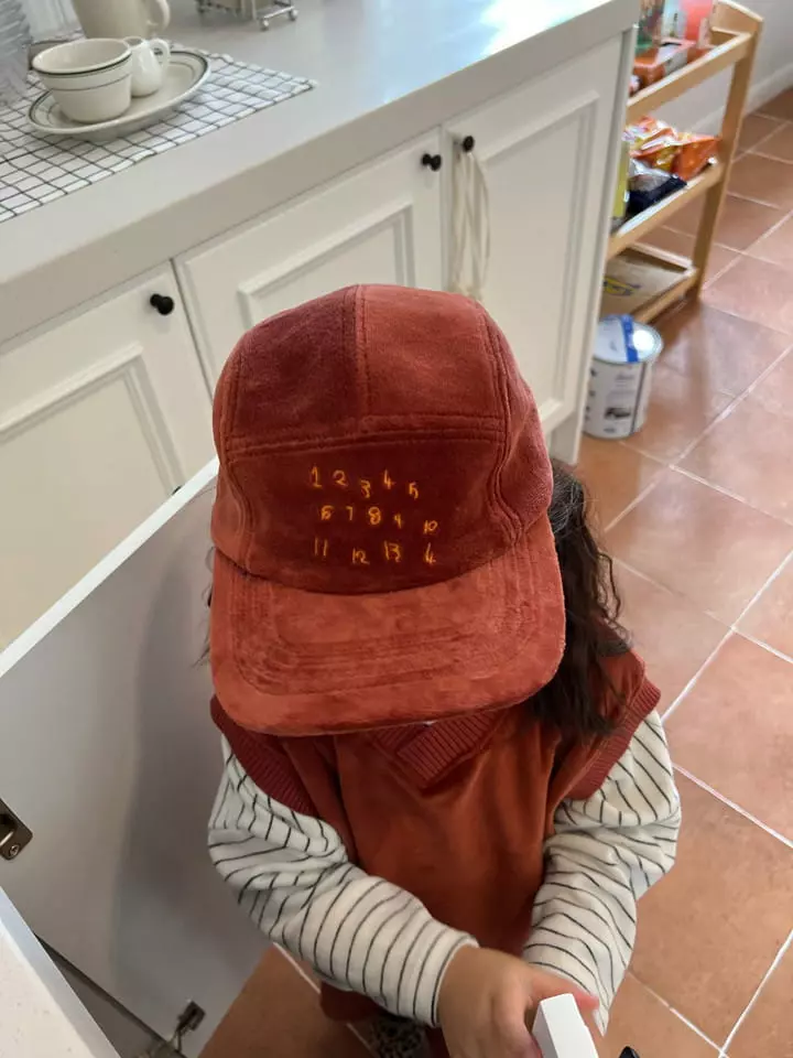 Fine Studio - Korean Children Fashion - #prettylittlegirls - Velou Number Cap - 11