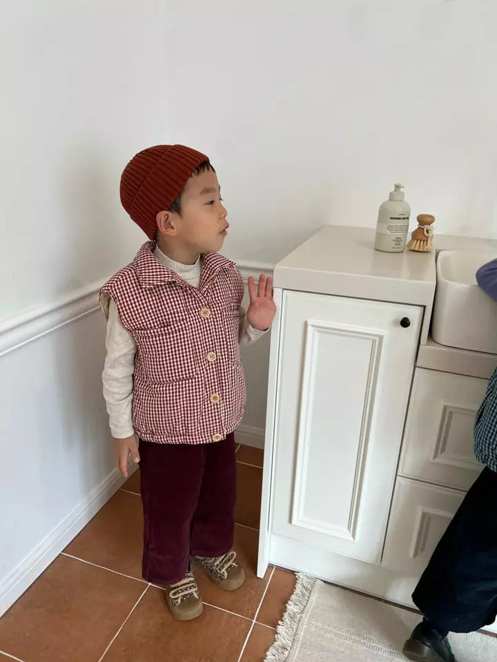 Fine Studio - Korean Children Fashion - #prettylittlegirls - Enffy Padding Vest - 5