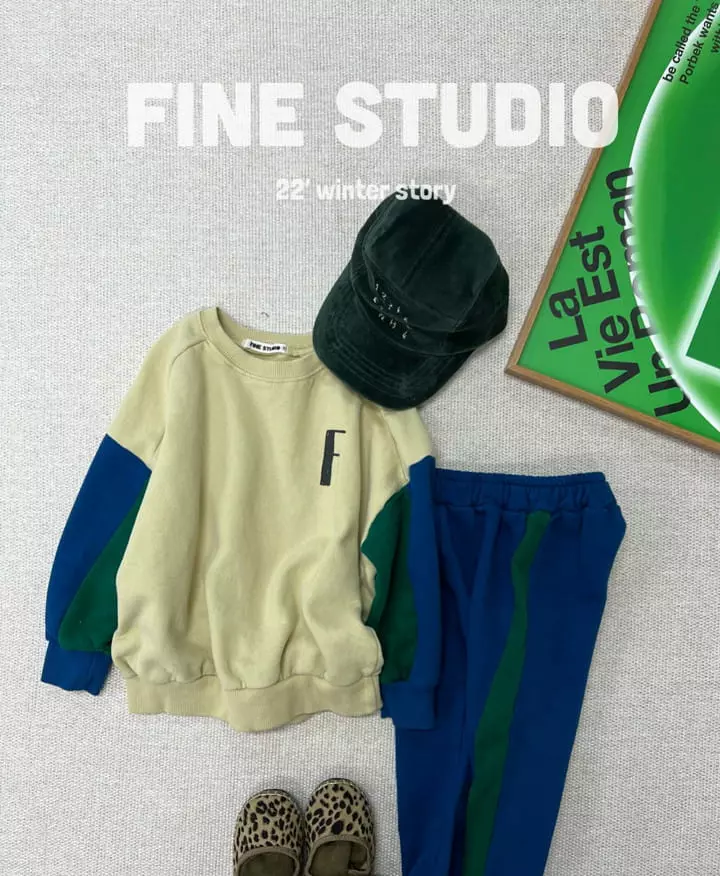 Fine Studio - Korean Children Fashion - #todddlerfashion - F Sweatshirt - 8