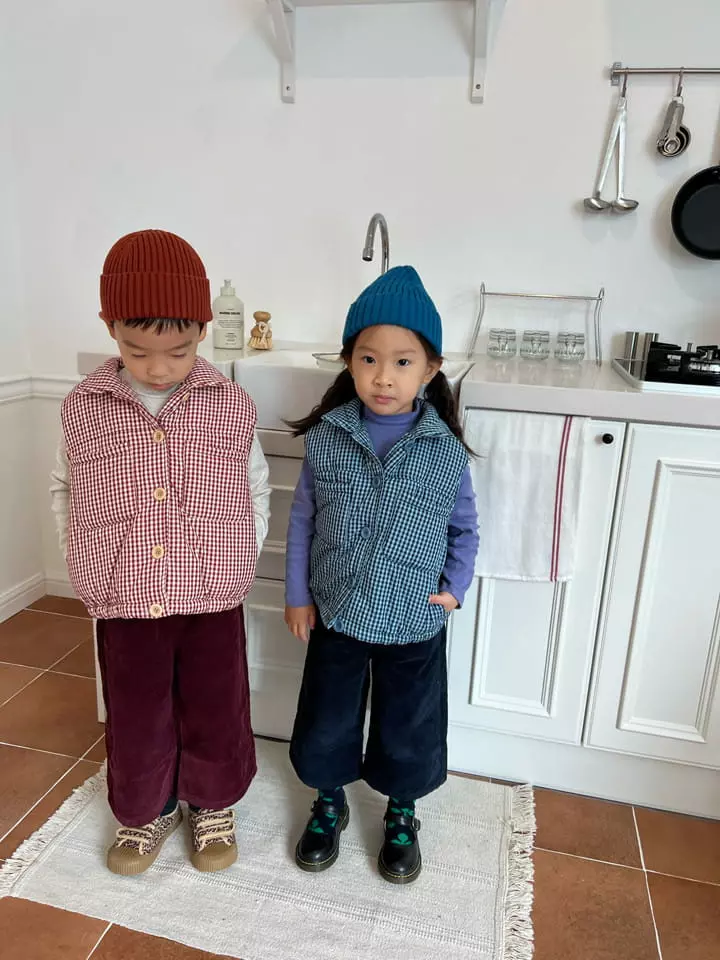 Fine Studio - Korean Children Fashion - #todddlerfashion - Enffy Padding Vest - 6