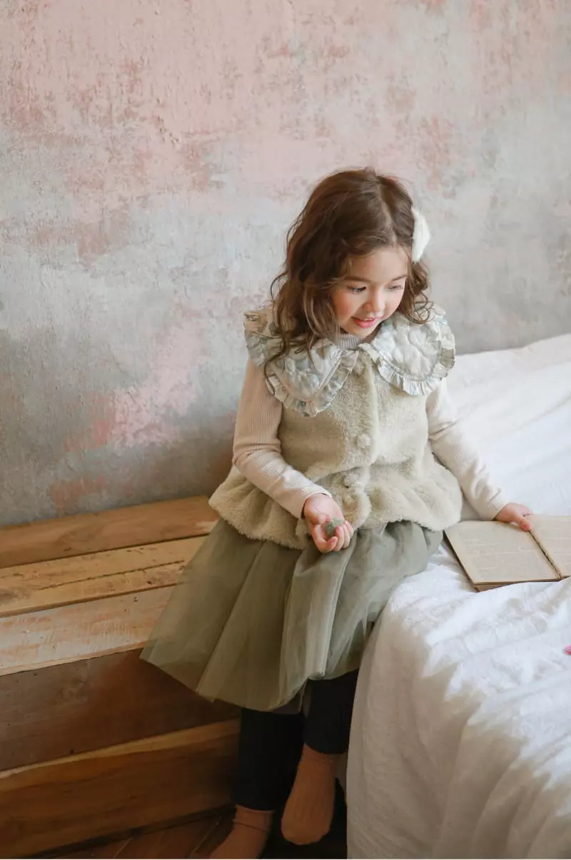Flo - Korean Children Fashion - #prettylittlegirls - Pia Set UP Skirt - 5