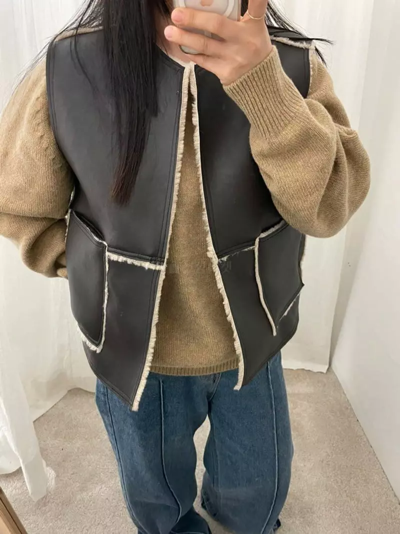 Floor - Korean Women Fashion - #momslook - Leja Vest