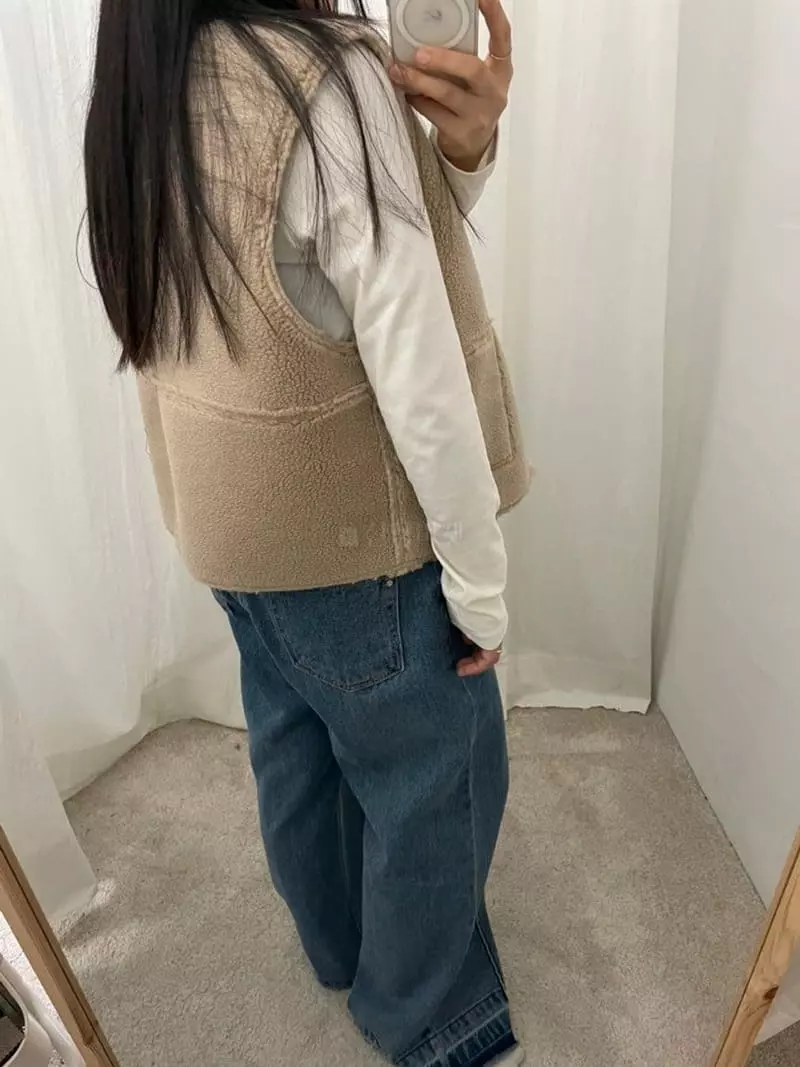 Floor - Korean Women Fashion - #restrostyle - Leja Vest - 6