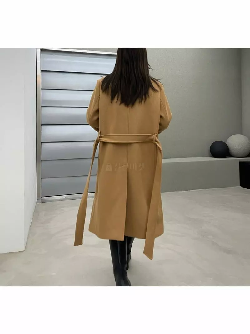 Floor - Korean Women Fashion - #pursuepretty - Double Coat - 4