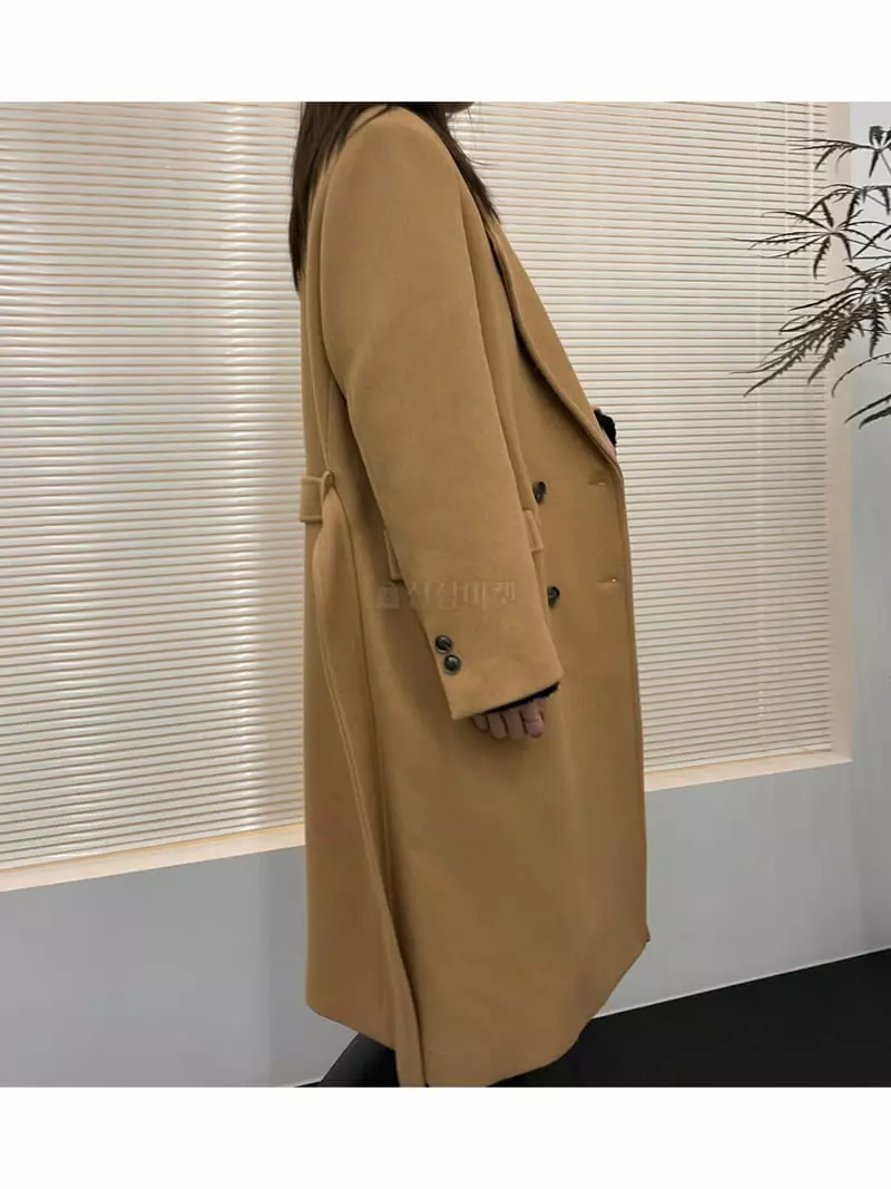 Floor - Korean Women Fashion - #romanticstyle - Double Coat - 5