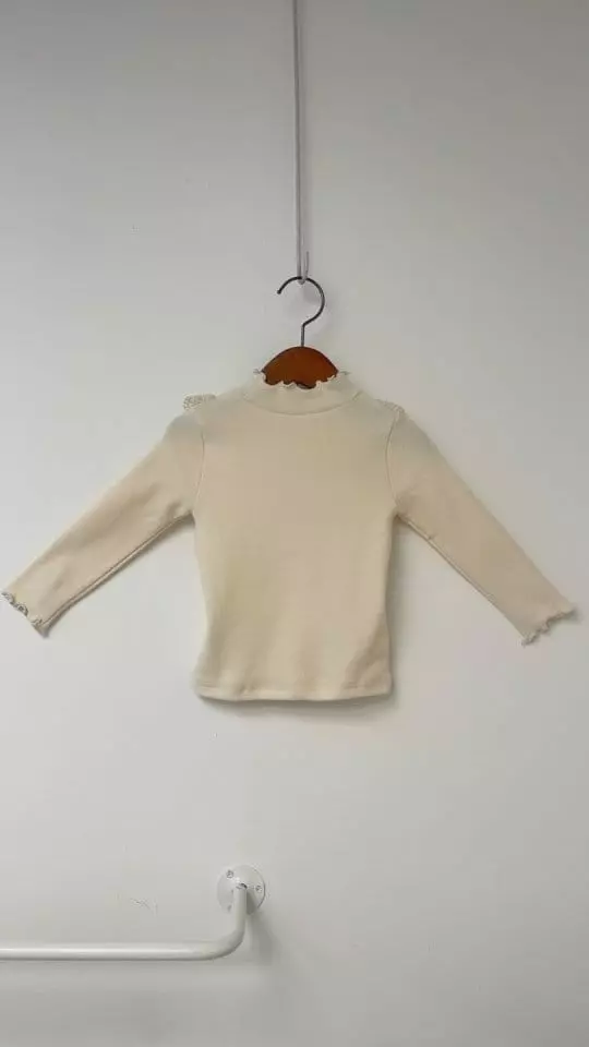 Flower J - Korean Children Fashion - #Kfashion4kids - Mi Sha Lace Tee - 11