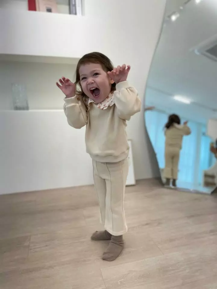 Flower J - Korean Children Fashion - #designkidswear - Heart Collar Set - 3