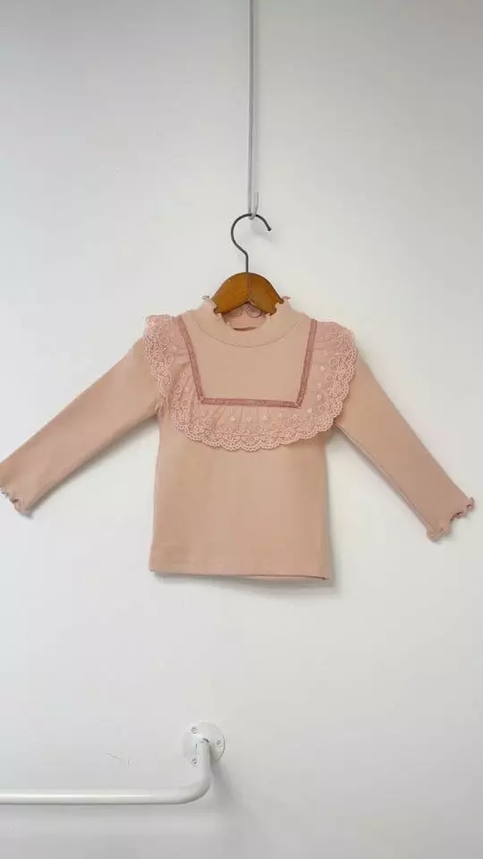Flower J - Korean Children Fashion - #fashionkids - Mi Sha Lace Tee - 7