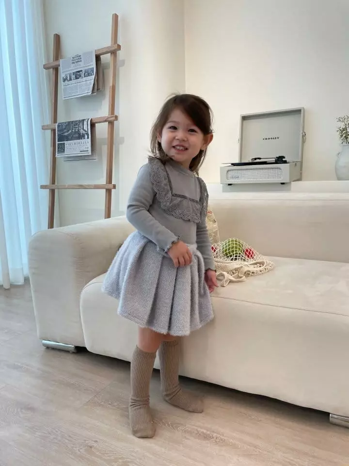 Flower J - Korean Children Fashion - #kidsshorts - Ribbon Skirt - 9