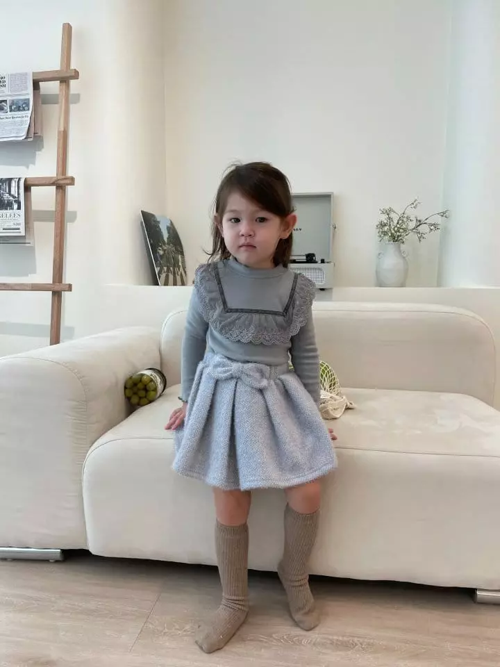 Flower J - Korean Children Fashion - #kidsstore - Ribbon Skirt - 10