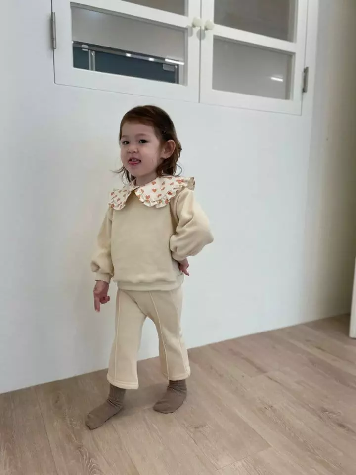 Flower J - Korean Children Fashion - #kidsstore - Heart Collar Set - 7