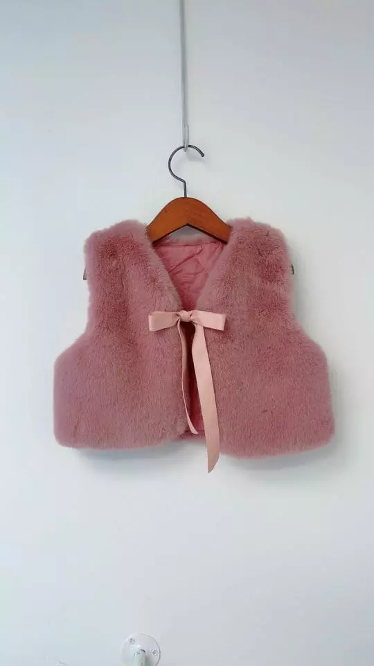Flower J - Korean Children Fashion - #kidzfashiontrend - Fluffy Vest - 12