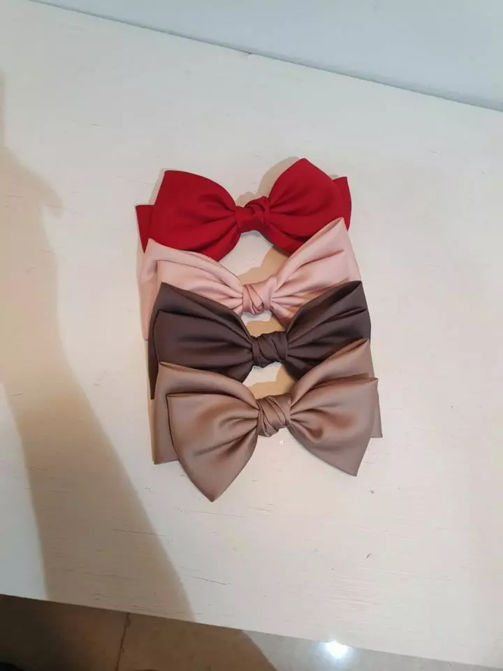 Flower J - Korean Children Fashion - #stylishchildhood - Satin Hairpin