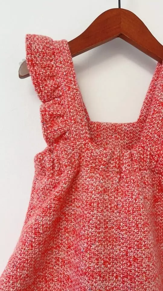 Flower J - Korean Children Fashion - #todddlerfashion - Mosic Frill One-piece - 4