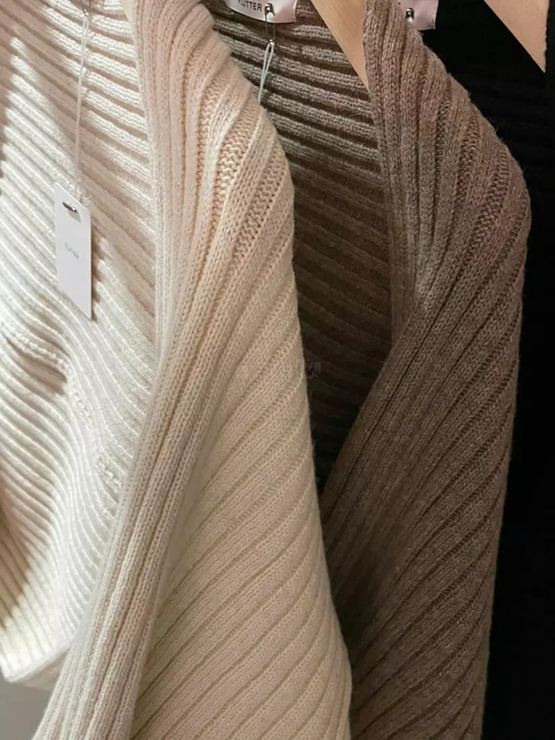 Flutter - Korean Women Fashion - #womensfashion - Rib Bolero Knit Tee