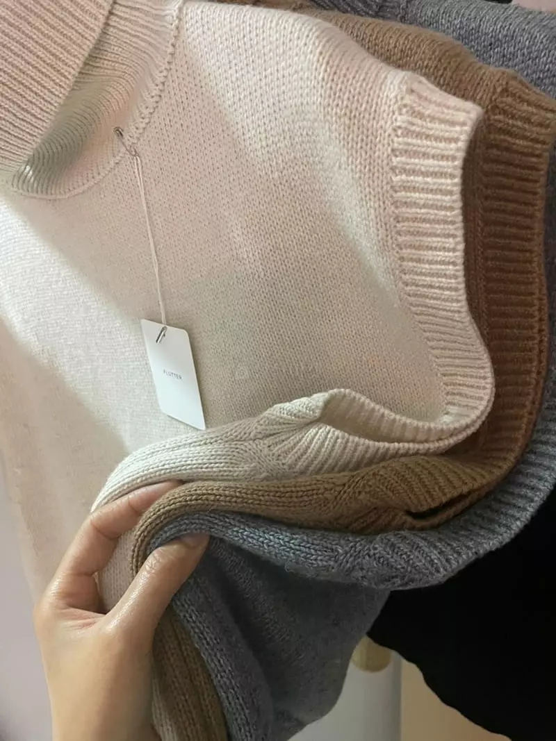 Flutter - Korean Women Fashion - #womensfashion - Turtleneck Vest - 3