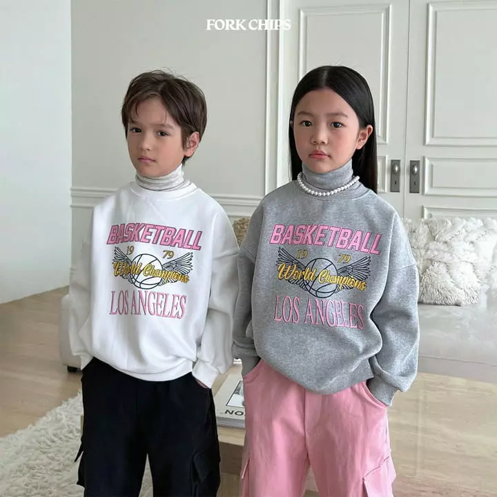 Fork Chips - Korean Children Fashion - #Kfashion4kids - Angel Ball Sweatshirt - 10