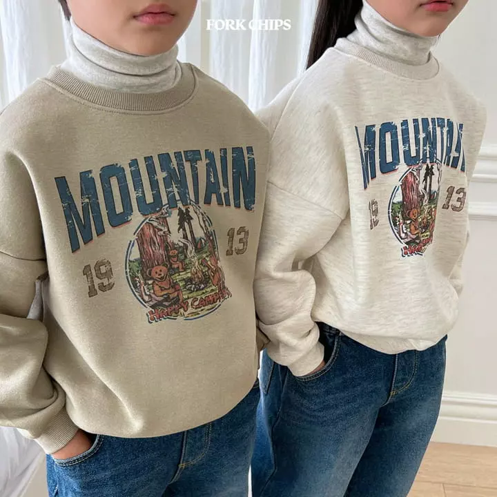 Fork Chips - Korean Children Fashion - #Kfashion4kids - Camping Bear Sweatshirt - 8