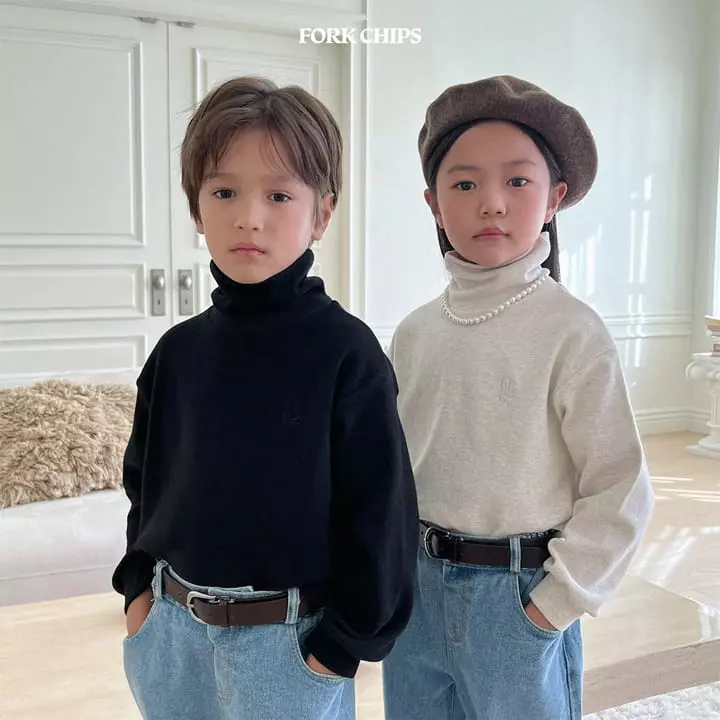 Fork Chips - Korean Children Fashion - #Kfashion4kids - Mild Tee - 3