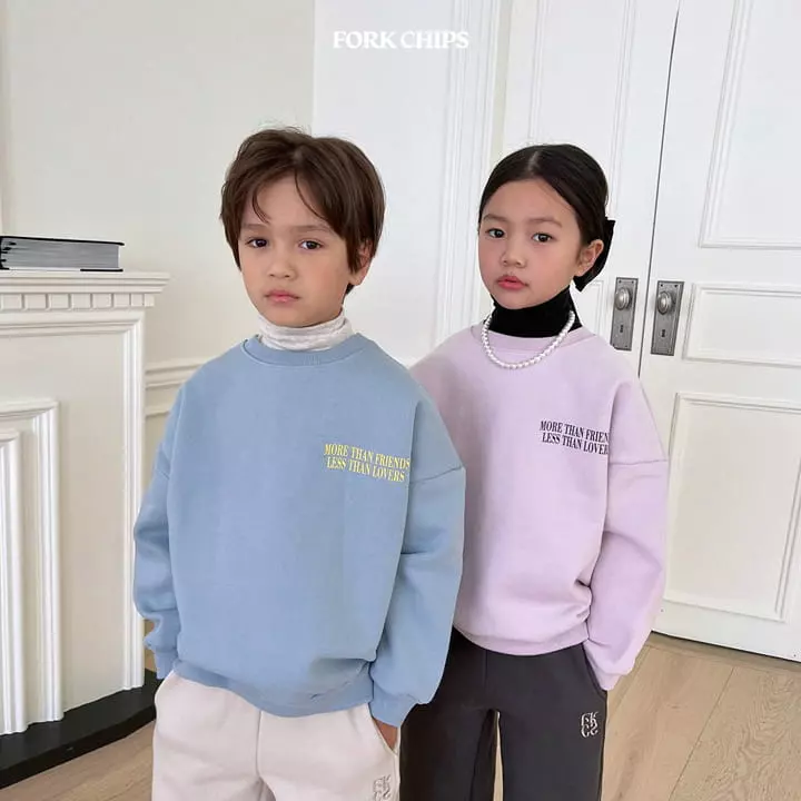 Fork Chips - Korean Children Fashion - #childofig - More Than Sweatshirt - 5